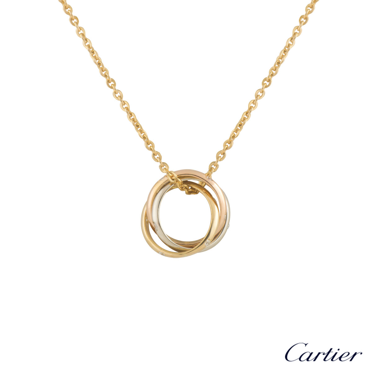 cartier trinity de cartier necklace